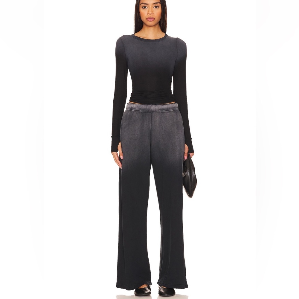 Michael Lauren - Jet Black Ombré Sweat Set
